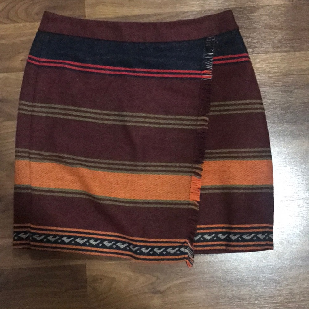 Loft blanket skirt